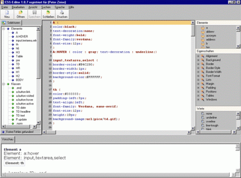 CSS-Editor